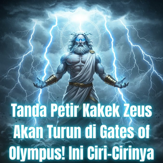Tanda Petir Kakek Zeus Akan Turun Di Gates of Olympus! Ini Ciri-Cirinya